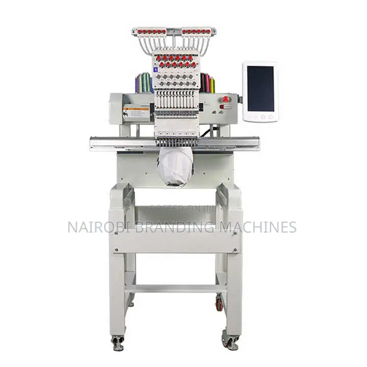 Computer for T Shirt Logo Single Head Computerized Embroidery Machine