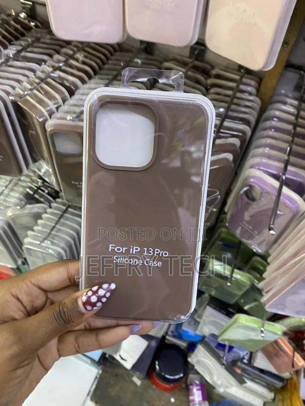 Tofly for iPhone 13 Pro Liquid Silicone Case With Microfiber Lining - main view