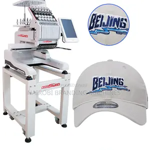 1 Head Flat Computerized Embroidery Machine - New Professional