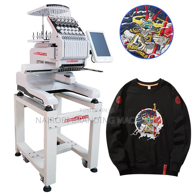 Automatic 1 Head Embroidery Machine for Small Business Embroidery
