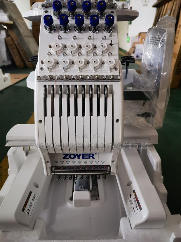 Single Head Flat Computerized Embroidery Machine Working Size 400x600