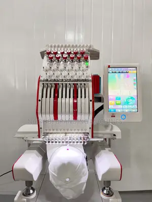 Single Head Embroidery Machine Computerized 12 15 Needles