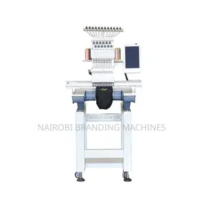 Single Head Automatic Embroidery Machine - 9 Needles, Multifunctional
