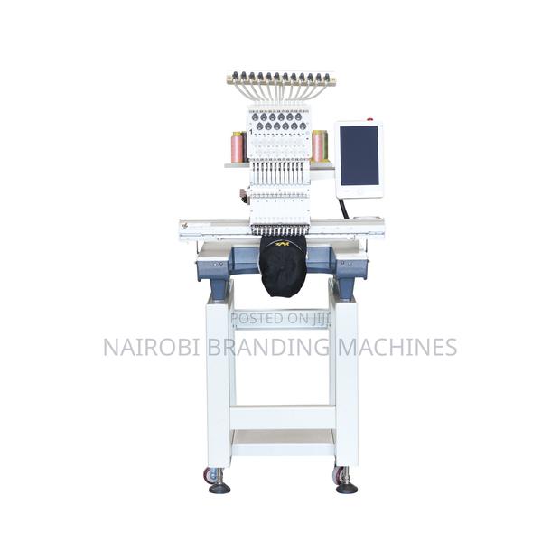 Single Head Automatic Embroidery Machine - 9 Needles, Multifunctional - main view