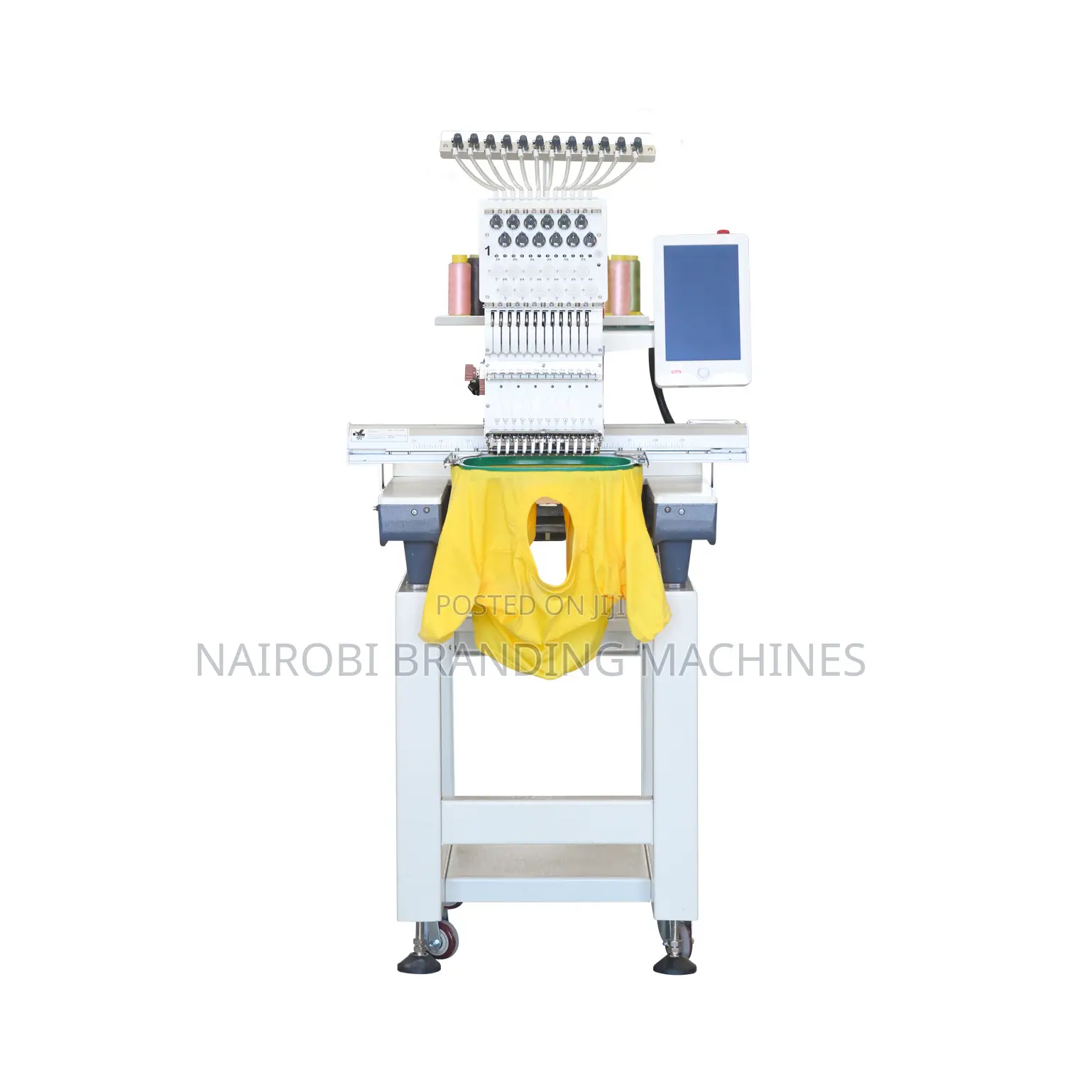 Single Head Computerized Embroidery Machine - Big Working Area