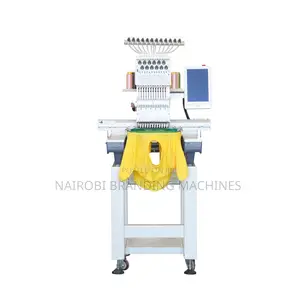 Single Head Computerized Embroidery Machine - Big Working Area