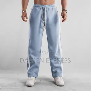 Men Jogging Pants Athletic Running Sweatpants Casual Hip Hop Trousers