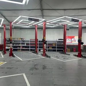 Commercial 4 Tonne Electro-Hydraulic Two Post Car Lift Machine 1.9m
