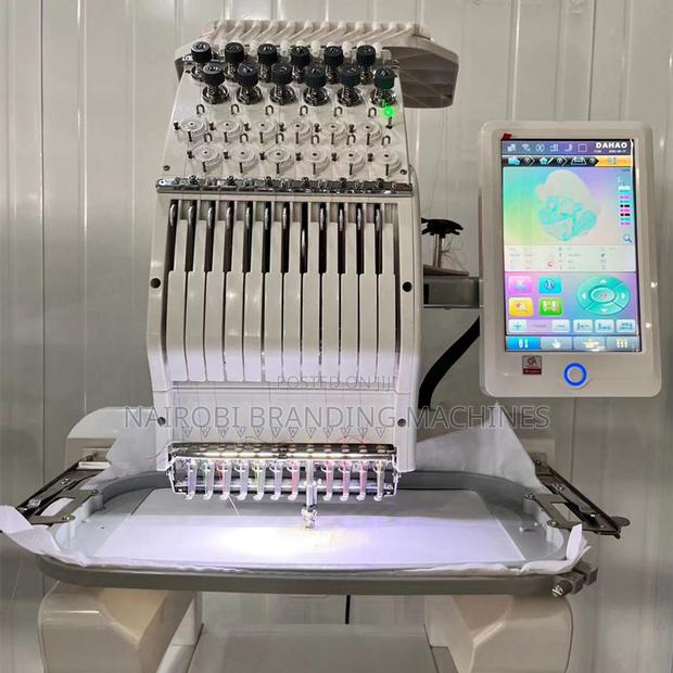 Automatic Single Head Flat Computerized Embroidery Machine