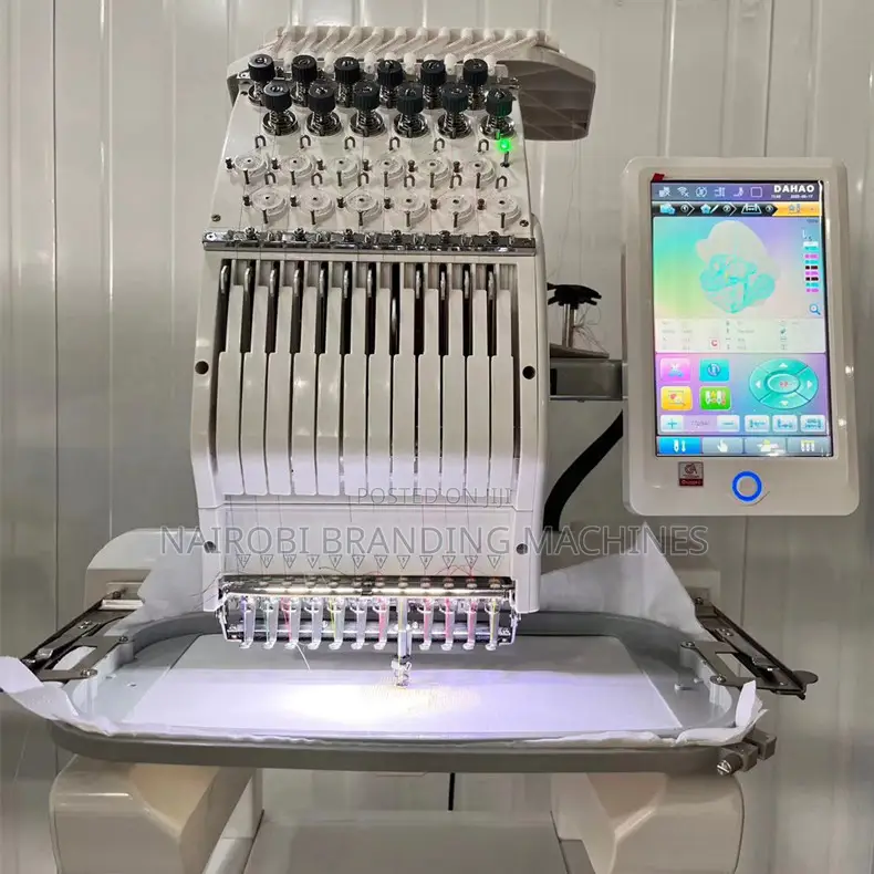 Automatic Single Head Flat Computerized Embroidery Machine