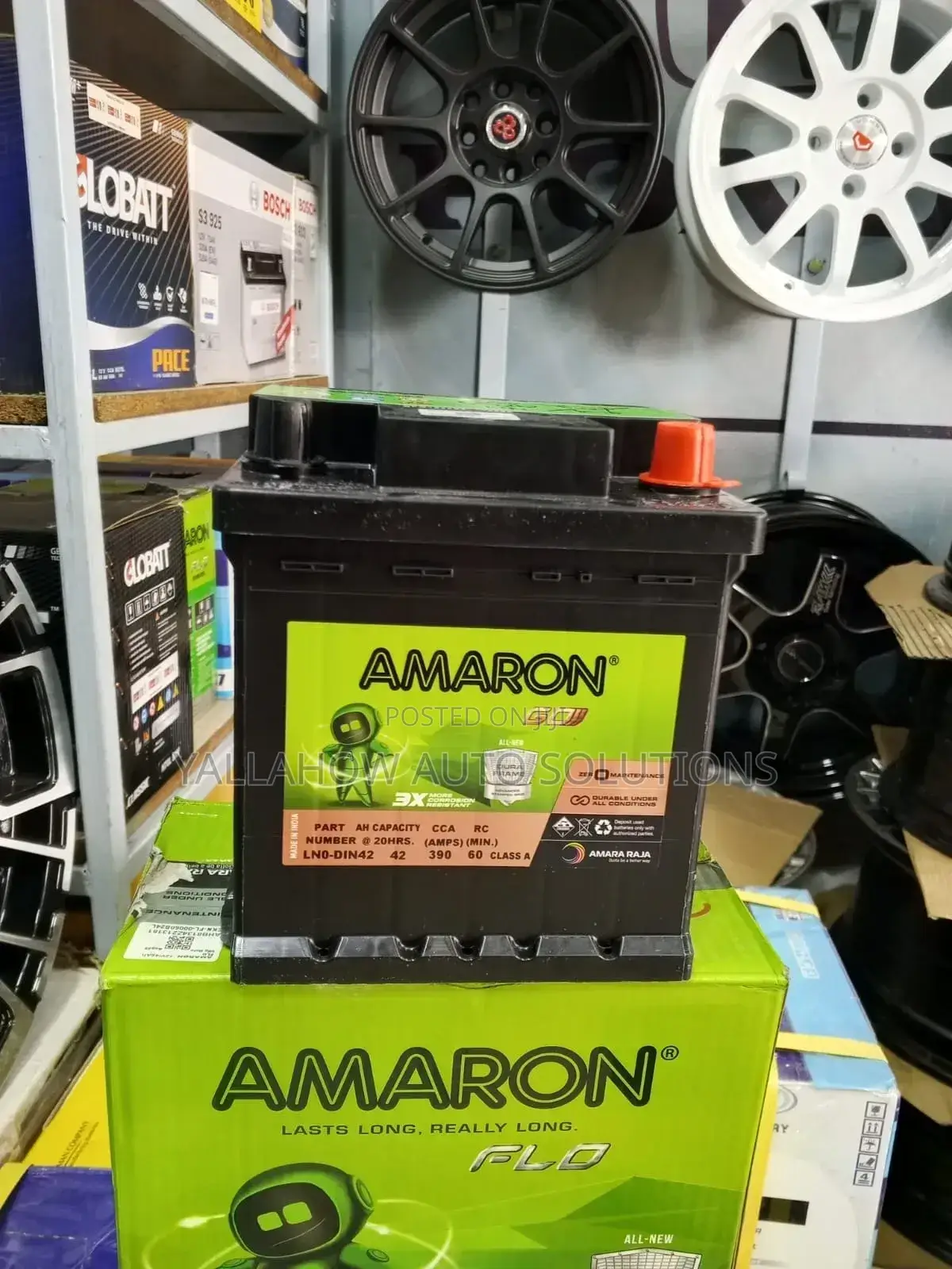 Din42 Amaron Battery | Long-Lasting Car Battery in Kenya