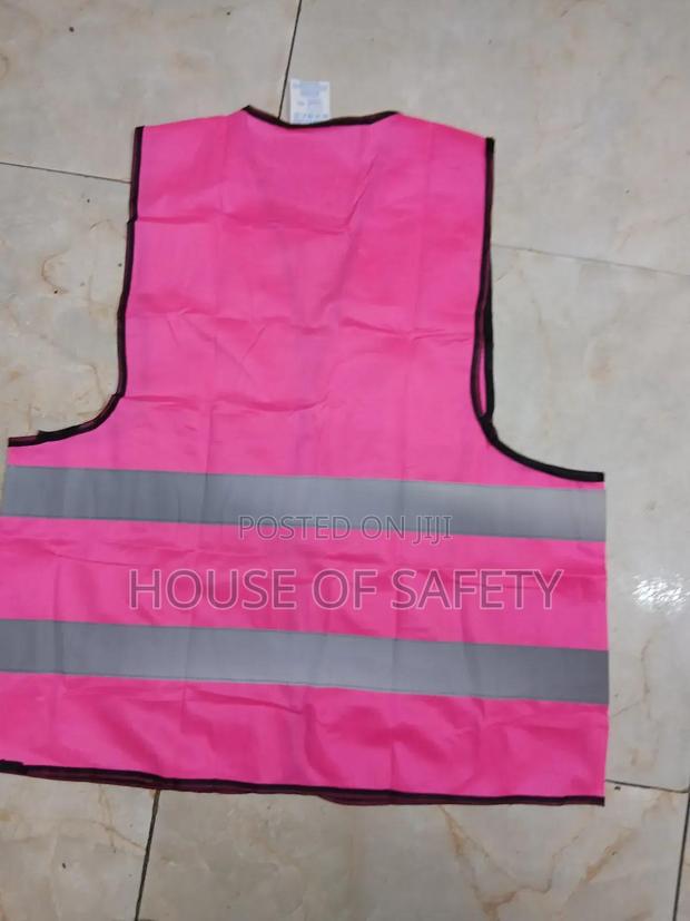 Vest Jackets In Baby Pink - thumbnail 3