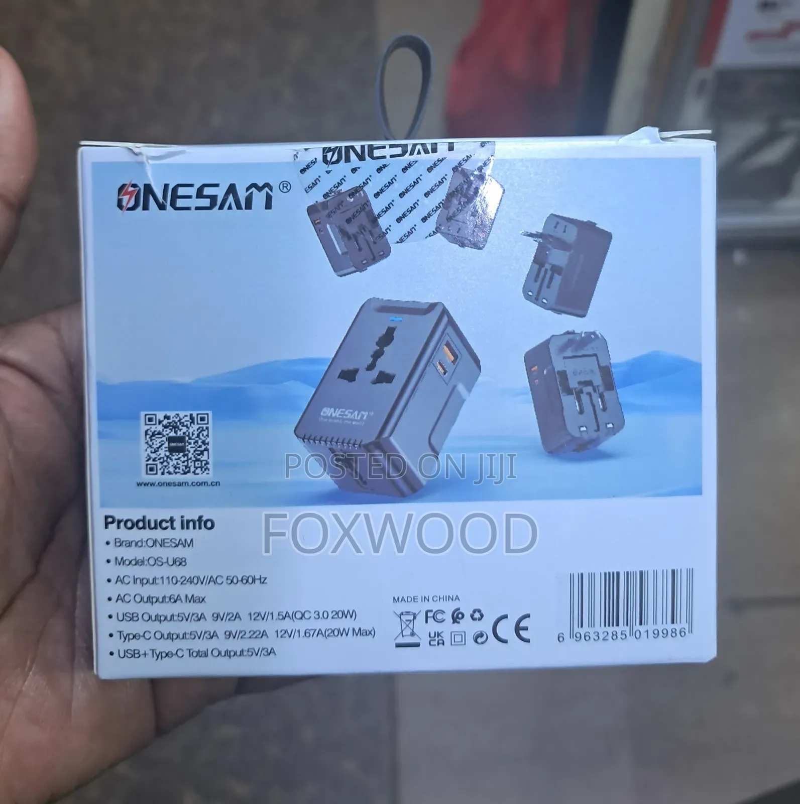Universal International Travel Power Adapter,