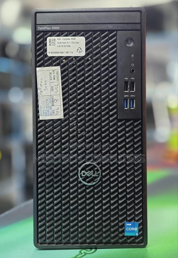 Desktop Computer Dell Optiplex 3000 MT 8GB Intel Core I5 HDD+SSD 256GB