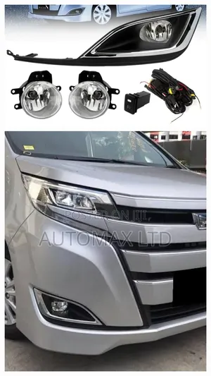 Toyota Noah Yr2017/21, Fog Lamp Set With Wiring