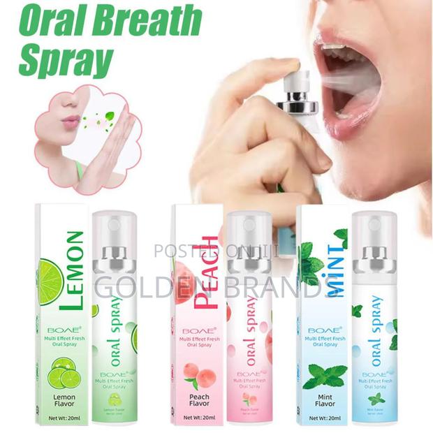 Portable Oral Spray Remove Bad Breath Long-Lasting Fresh Mouth Spray
