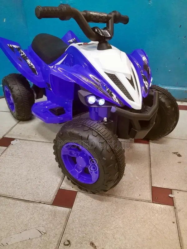 Children’S Battery-Powered Quad Bike With Led Lights