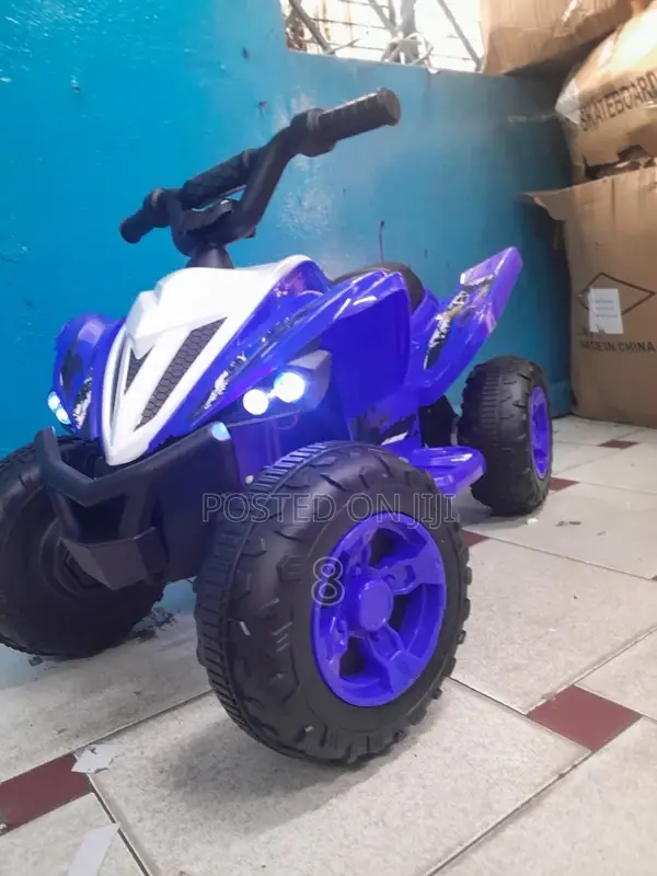 Rechargeable Kids Quad Bike – Led Headlights Big Tires