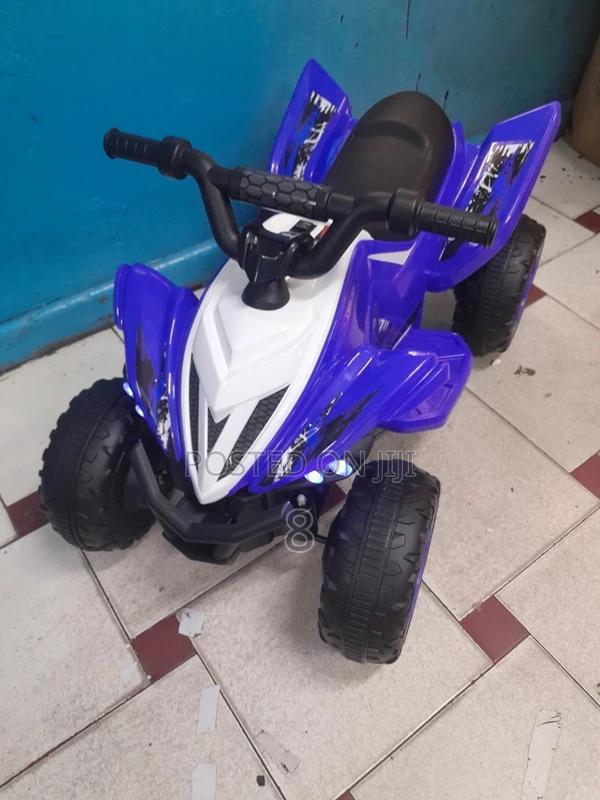 Kids Rechargeable Ride-on Bike – 4-Wheel Quad Style