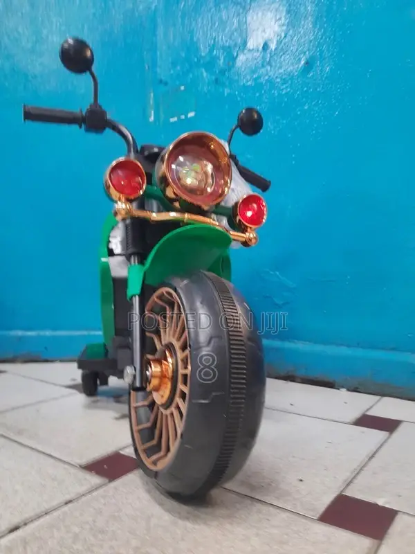 Children’S Electric Motorcycle – Led Lights Support Wheels