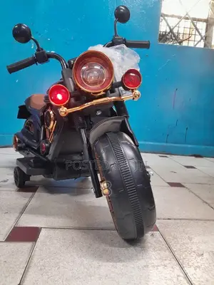 Children’S Ride-on Electric Bike – Stylish Chopper Design