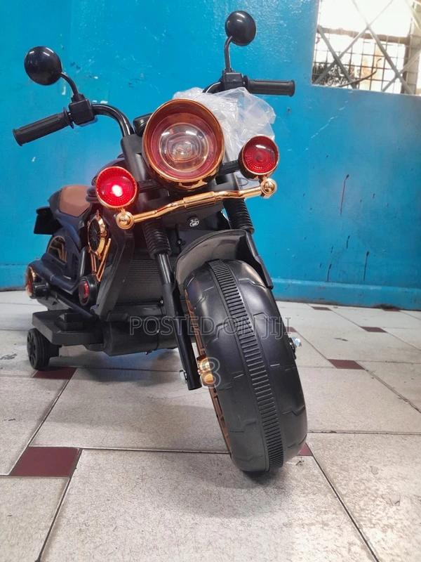 Children’S Ride-on Electric Bike – Stylish Chopper Design