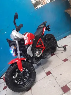 Children’S Mini Electric Bike – Led Headlights Big Front Wheel