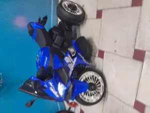 Children’S Electric Ride-on Bike – Big Front Wheel Design