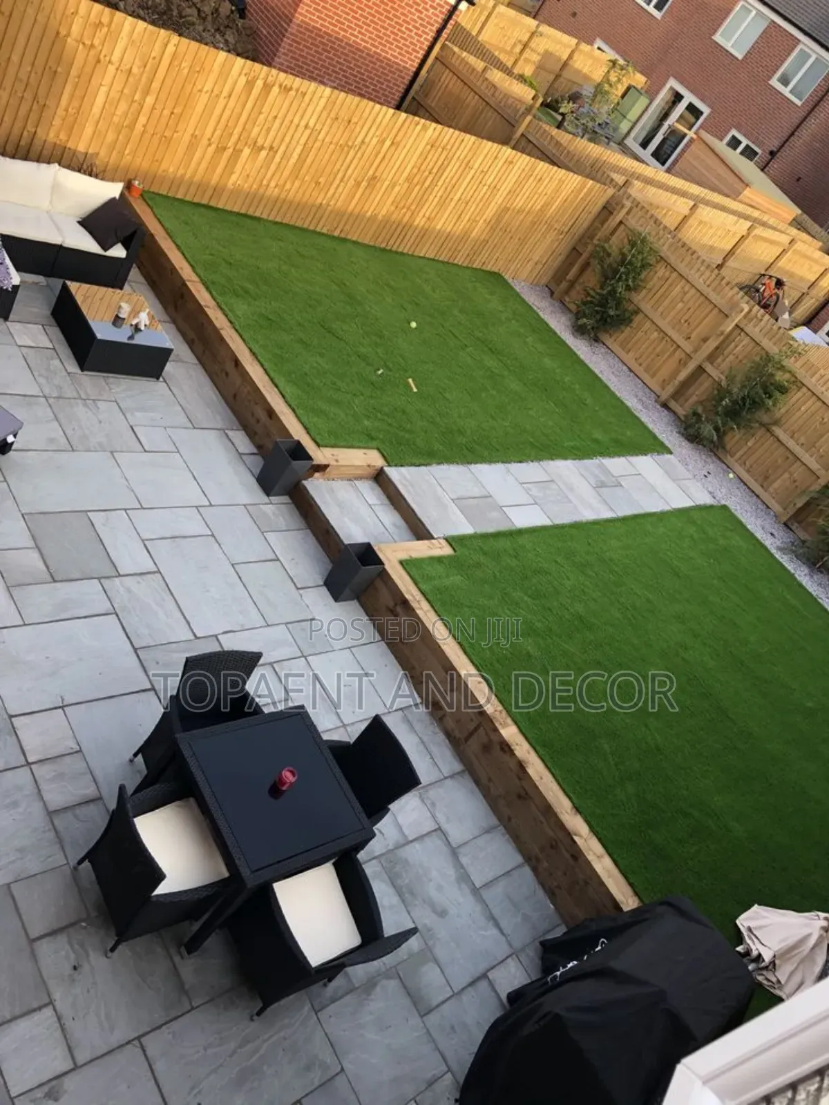 Smooth Finish Synthetic Turf Grass Carpet