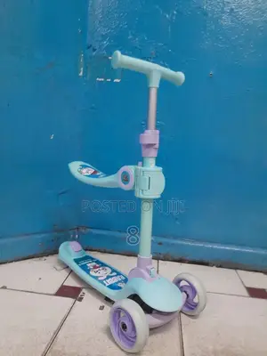 2-in-1 Kids Scooter Kenya – Adjustable Scooter With Seat Led Wheels