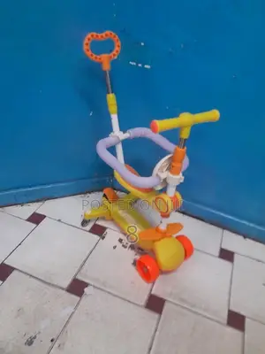 Adjustable 3-in-1 Baby Walker, Stroller Scooter – Safe and Stylish