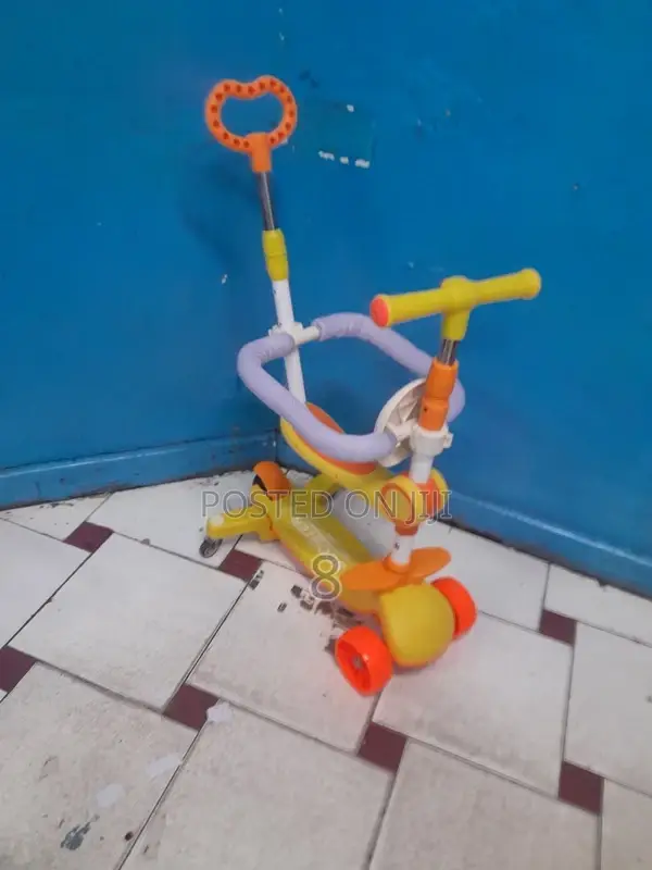 Adjustable 3-in-1 Baby Walker, Stroller Scooter – Safe and Stylish