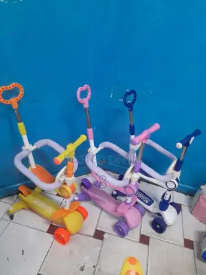 Foldable 3-in-1 Baby Walker, Stroller, Scooter – Fun, Safe,