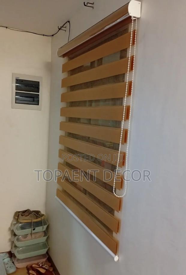 Light Curated Bedroom Window Horizontal Blinds - main view