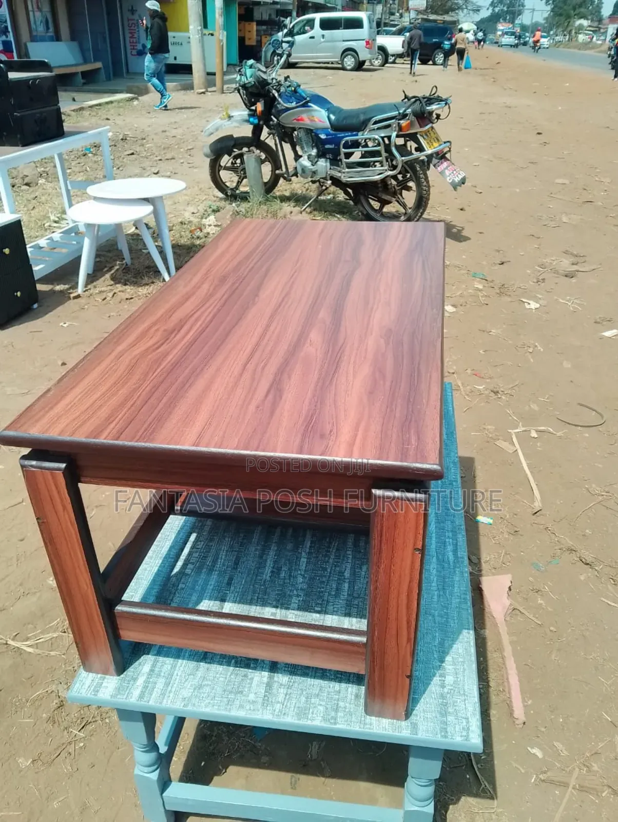 Wooden Coffee Table With MDF Board