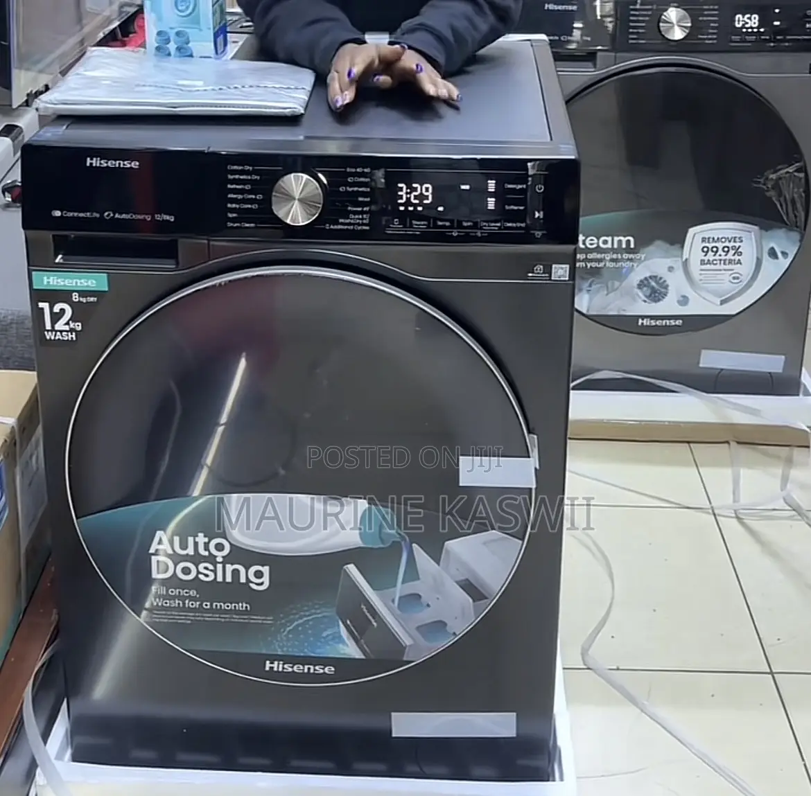 12/8kg Washer Wd5s1245bb