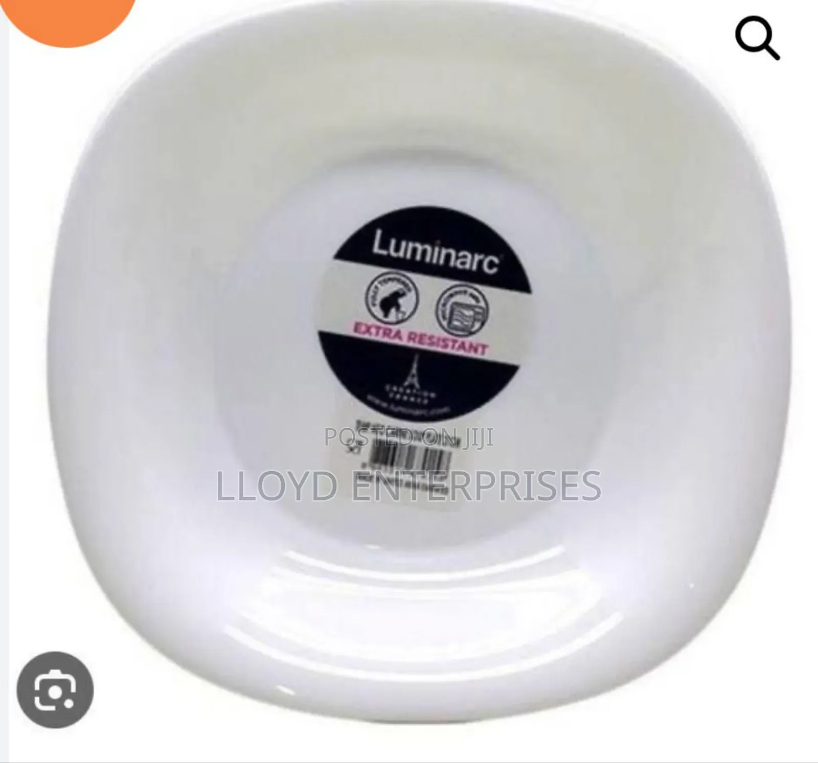 Luminarc 6pcs White Plates