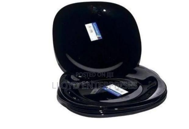 Luminarc Square Black Plates