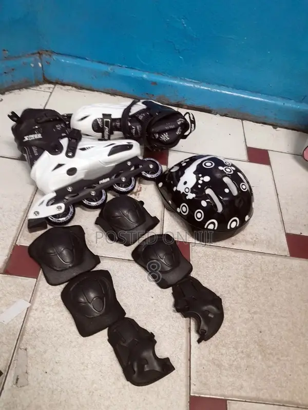 Pure Rubber Inline Skate Shoes Full Set – Durable Comfortable