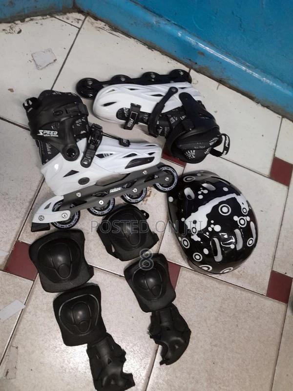 High-Quality Inline Skate Shoes – Full Rubber Set