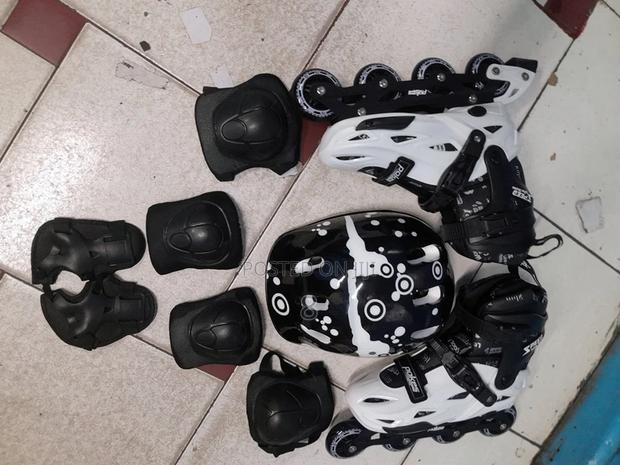 All-in-One Pure Rubber Skates – Comfortable Long-Lasting