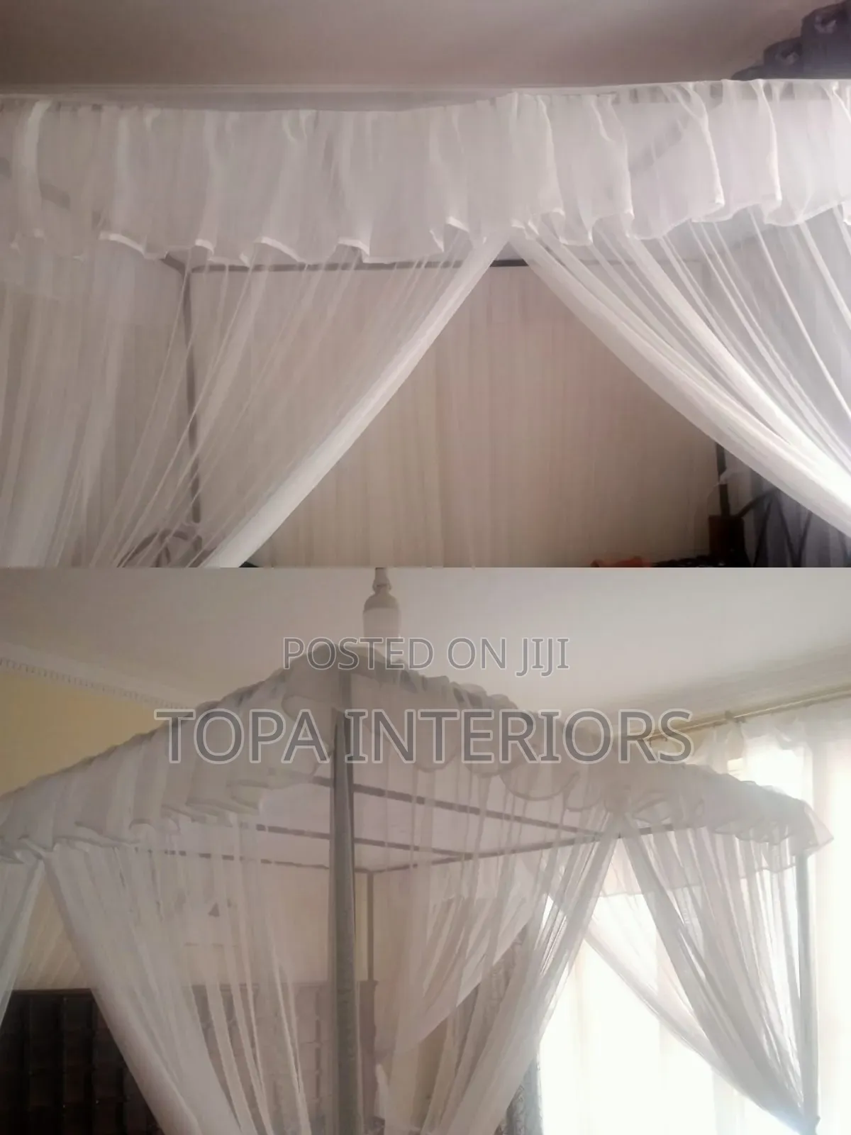4 Corner Stands Bed Mosquito Nets