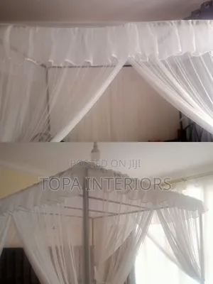 4 Corner Stands Bed Mosquito Nets