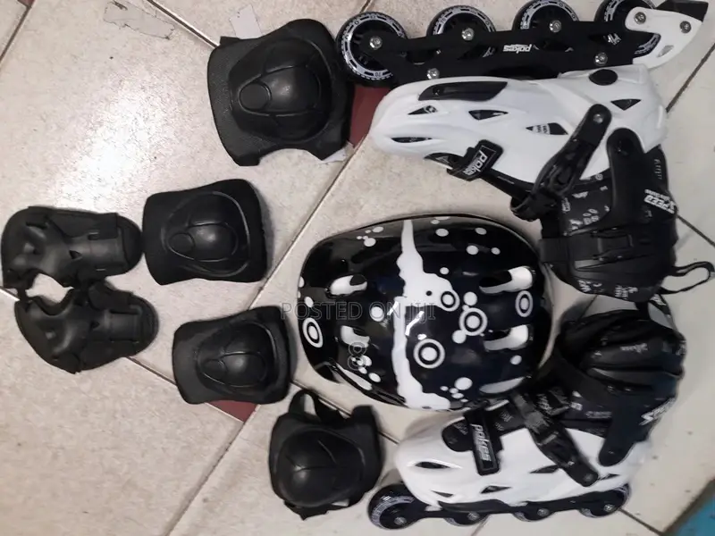 Premium Inline Rubber Skates – Comfortable Full Set
