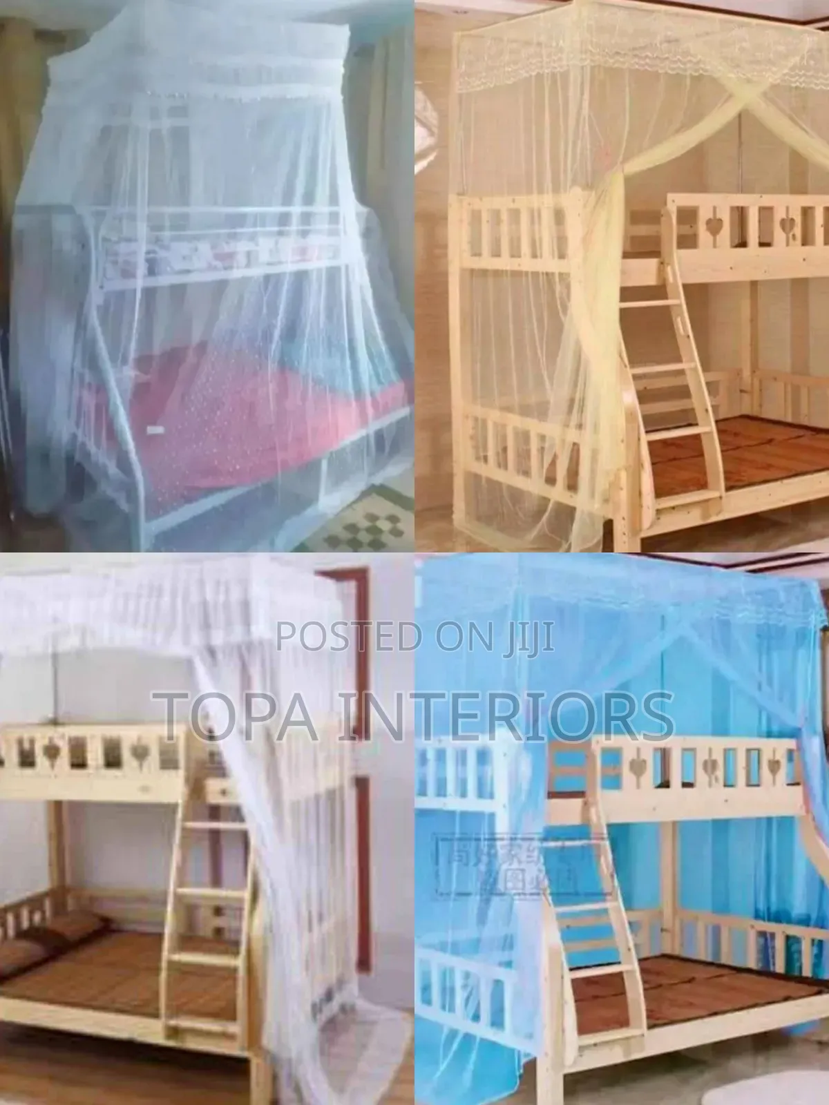 Kids Bedroom Double Decker Mosquito Nets