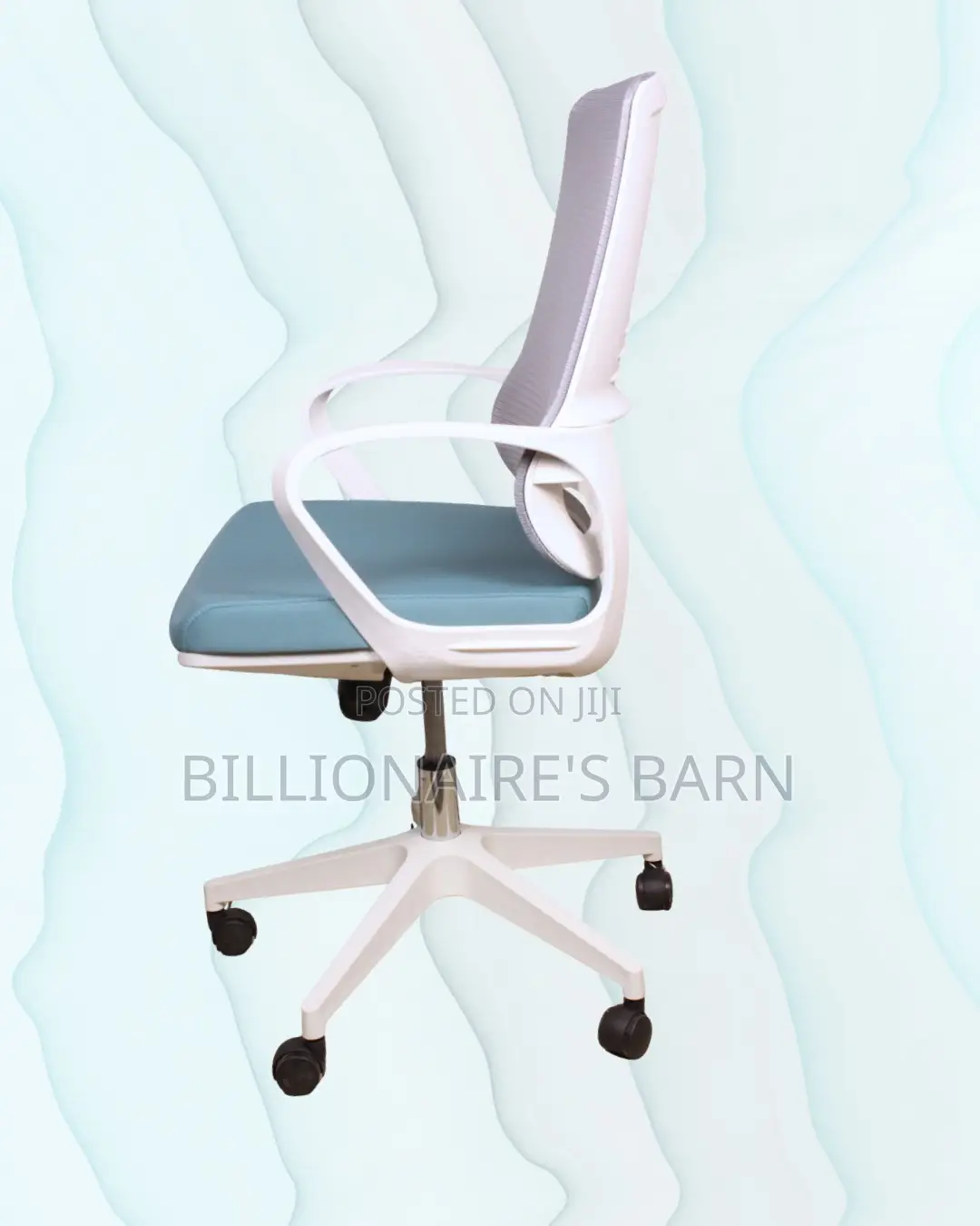 Swivel Adjustable Office Ergonomic White | Comfort Meets Style