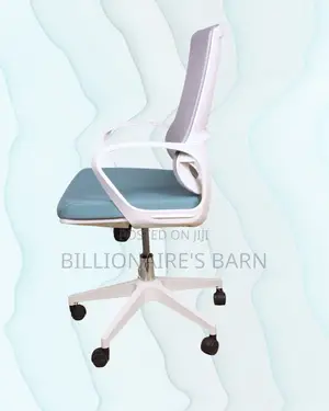 Swivel Adjustable Office Ergonomic White | Comfort Meets Style