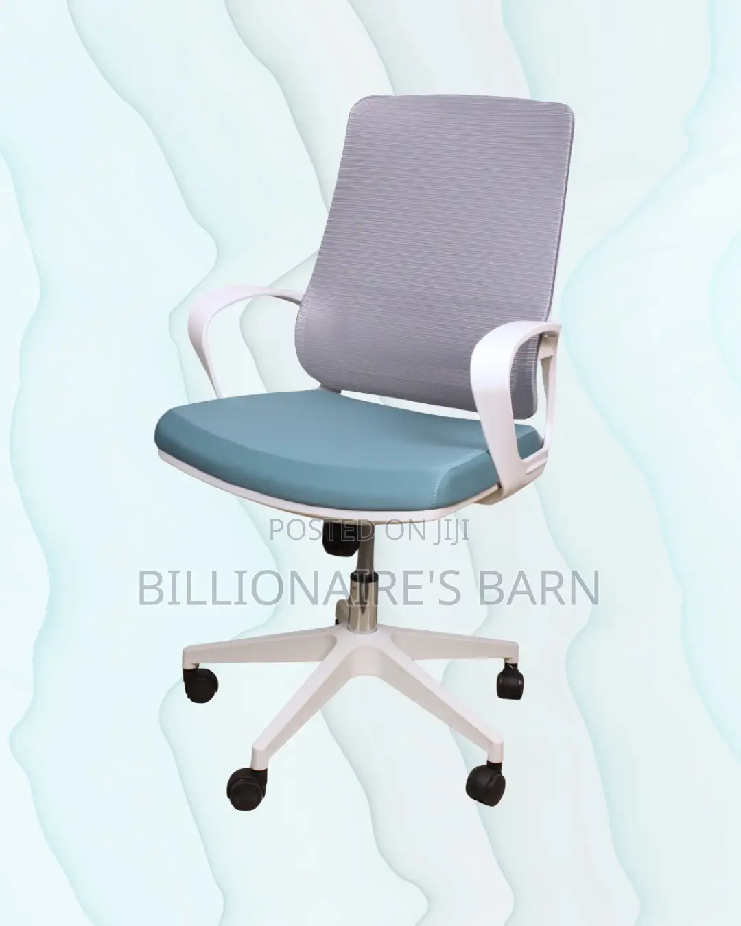 Swivel Adjustable Office Ergonomic White | Comfort Meets Style