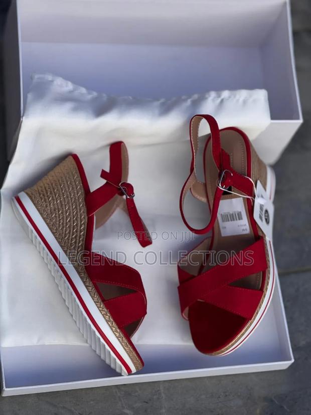 Dune Kiramona Suede Wedges - thumbnail 5