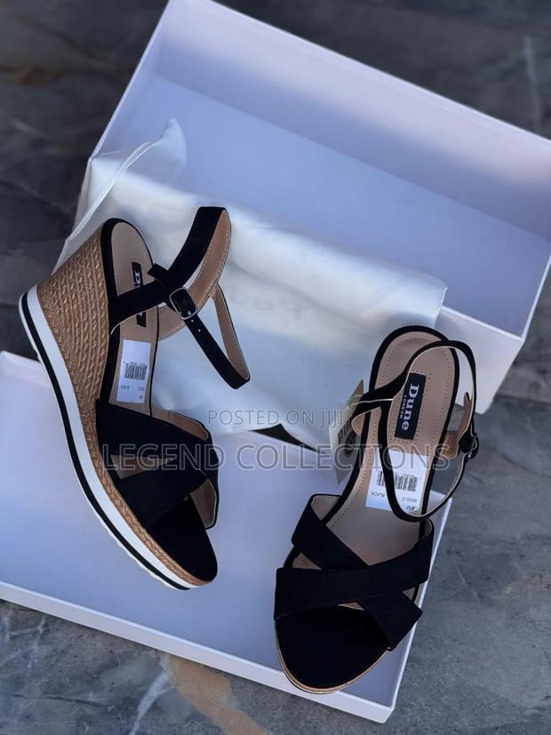 Dune Kiramona Suede Wedges - thumbnail 6